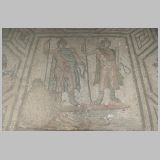 2587 ostia - regio iii - insula ix - domus dei dioscuri (iii,ix,1) - raum h - mosaik der dioskuren ii - gesehen von norden.jpg